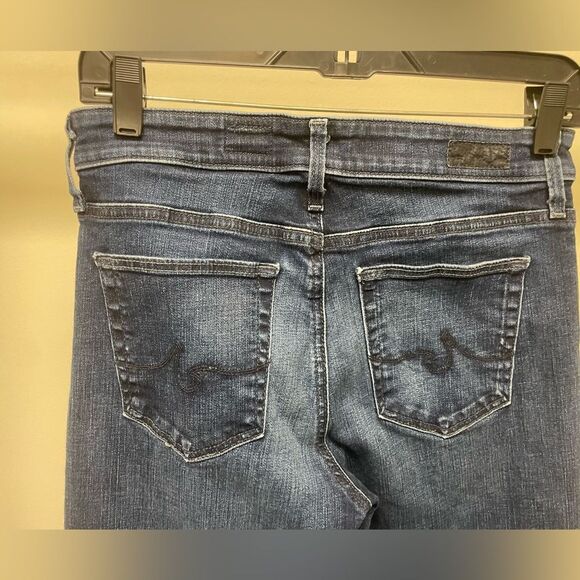 AG Adriano Goldschmied Farrah High Rise Skinny Jeans Dark Wash Ankle Size 28R - Picture 4 of 6